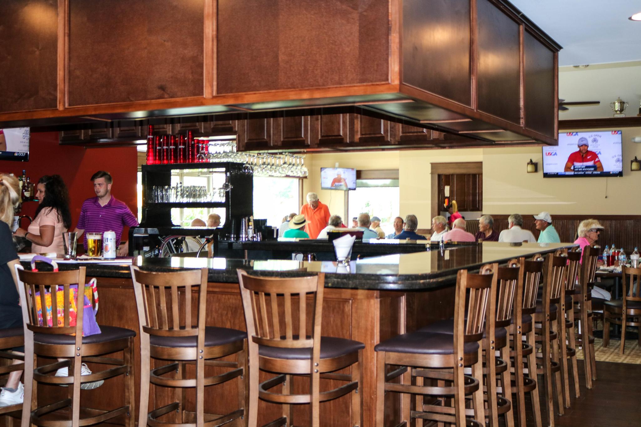 restaurant at Tanglewood is the perfect place to unwind after a great round of golf