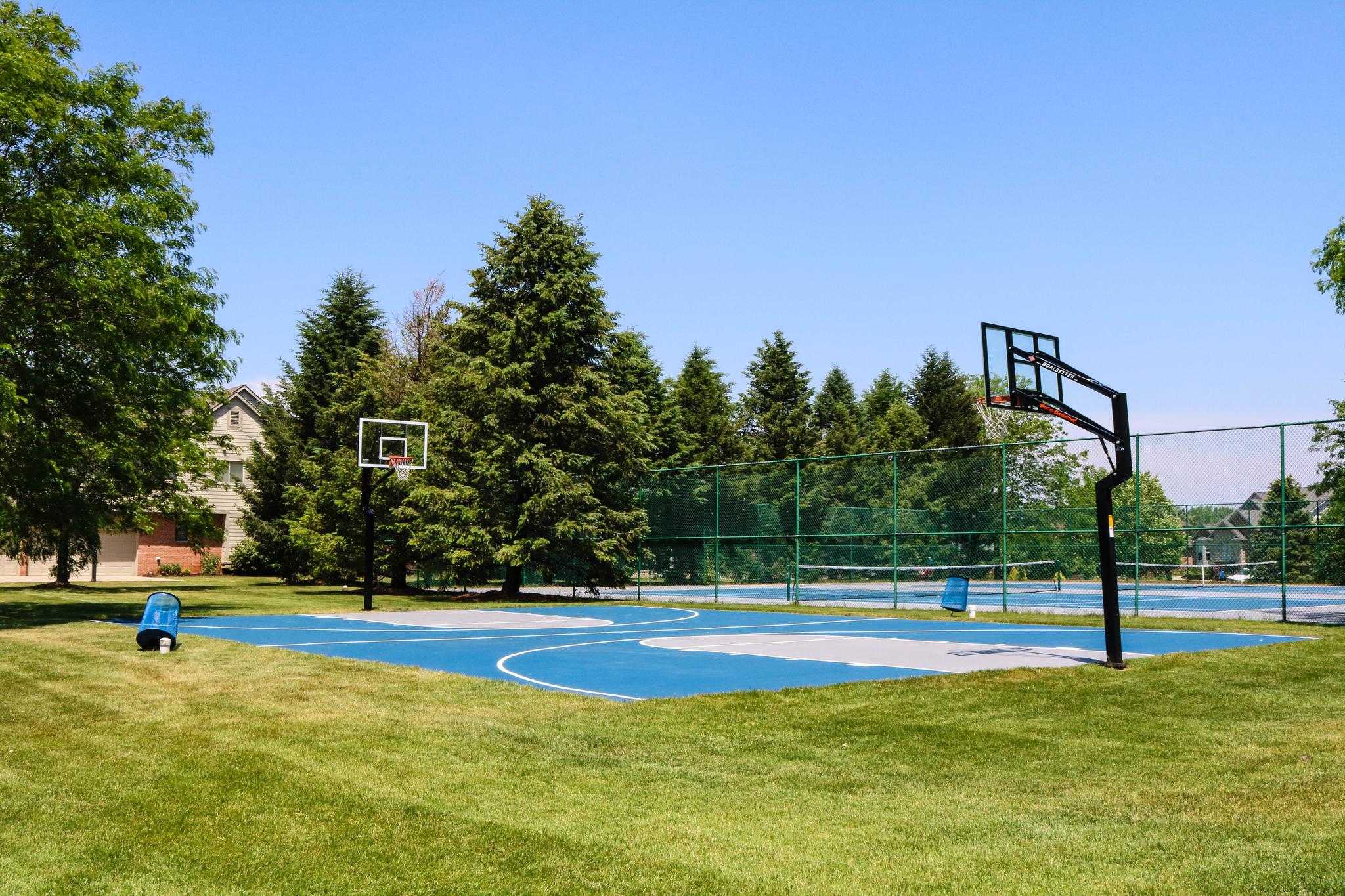 Prestwick Village basketball courts