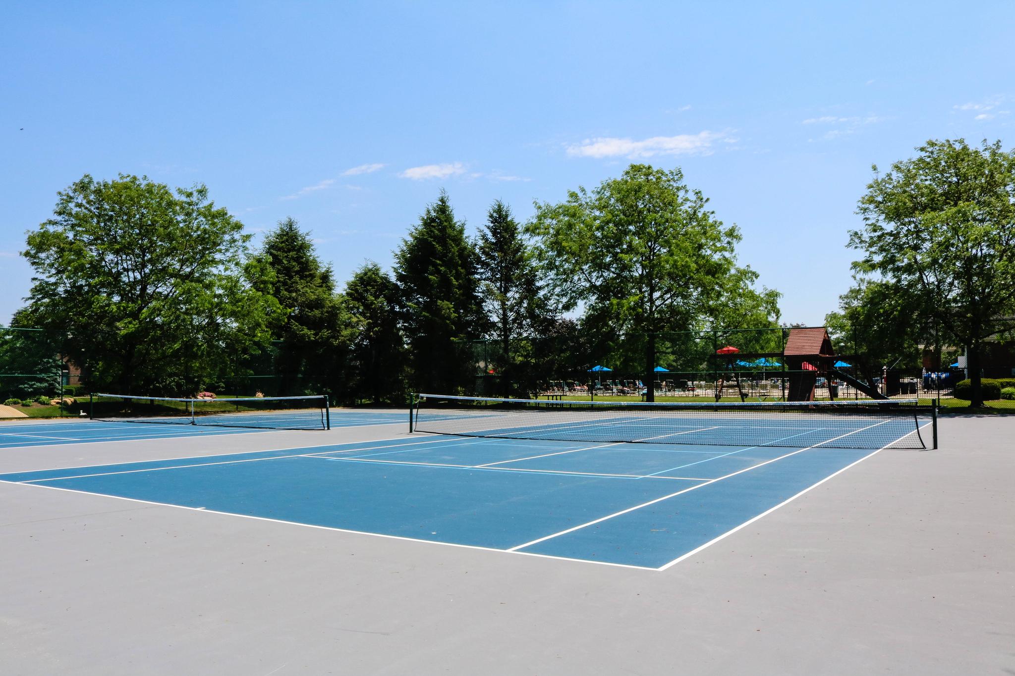 Prestwick Village tennis courts